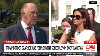 Kaitlan Collins Presses White House Border Czar on Why ICE Agents Weren’t Wearing Body Cams in Deadly Shootings